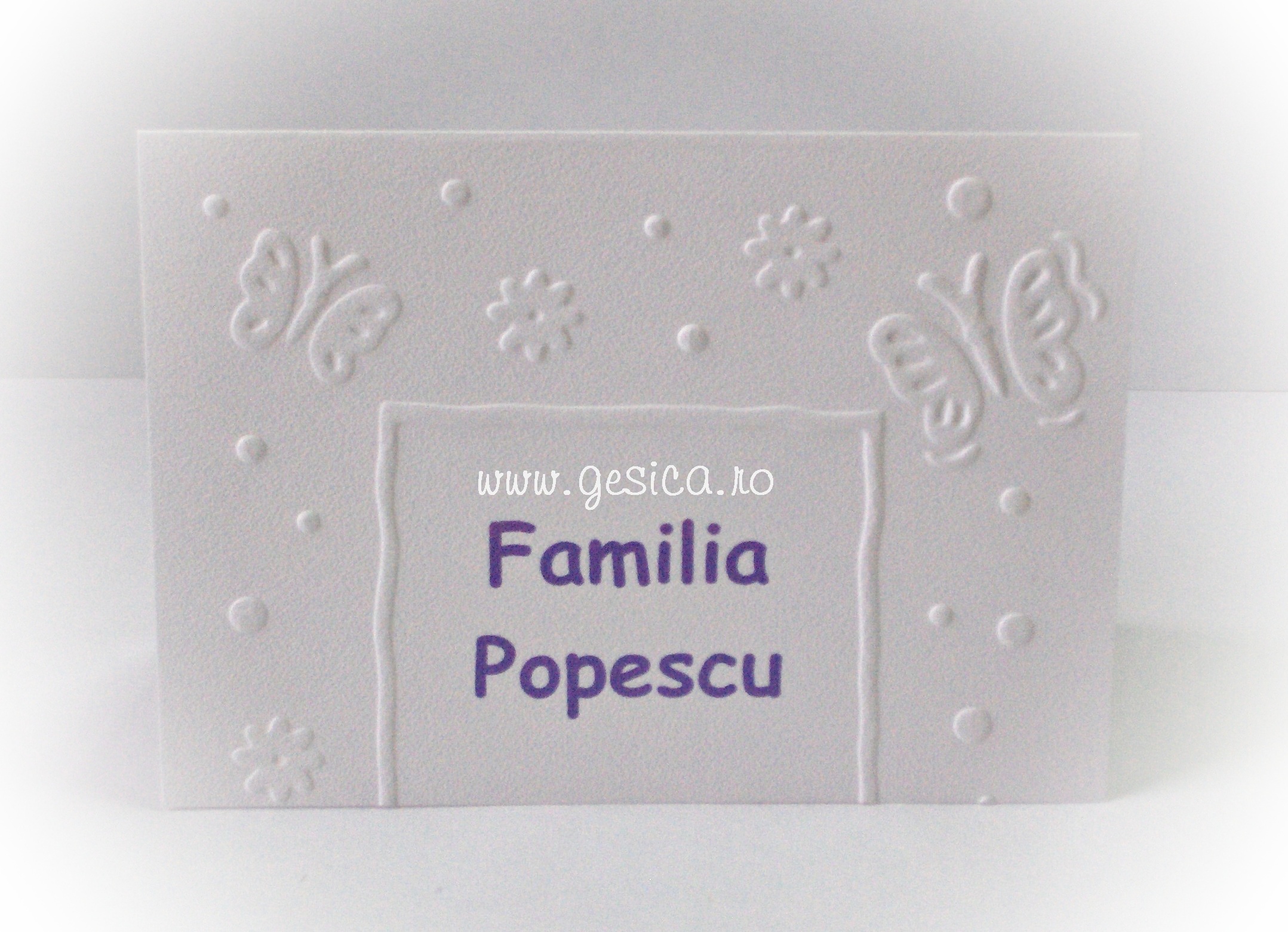 Card asezare botez/ nunta CA19