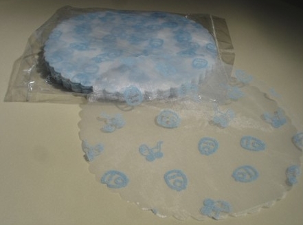 Cerc organza botez