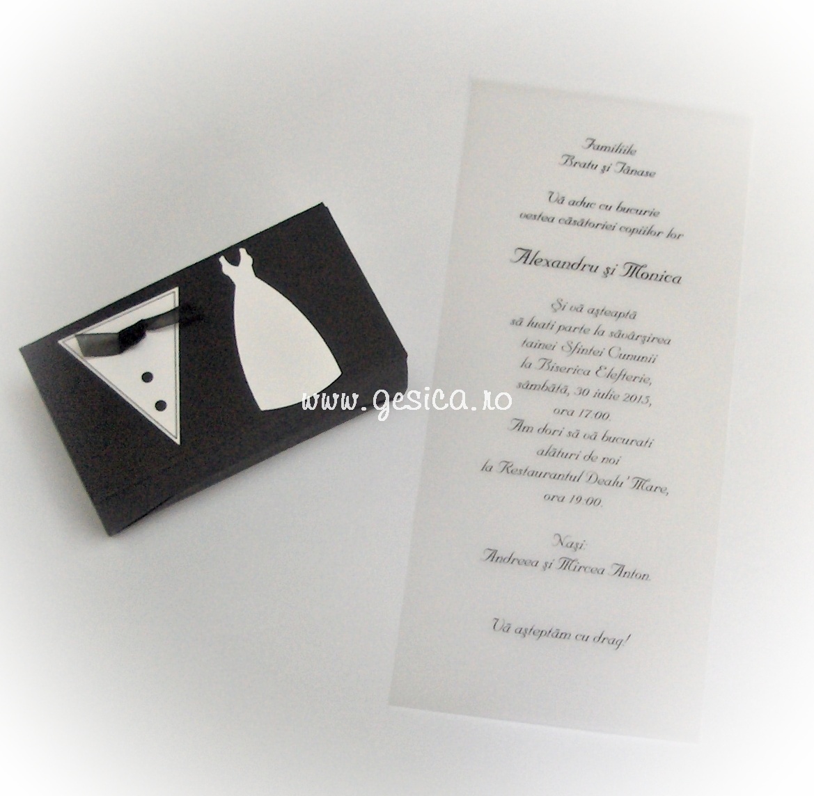 Invitatie nunta INC