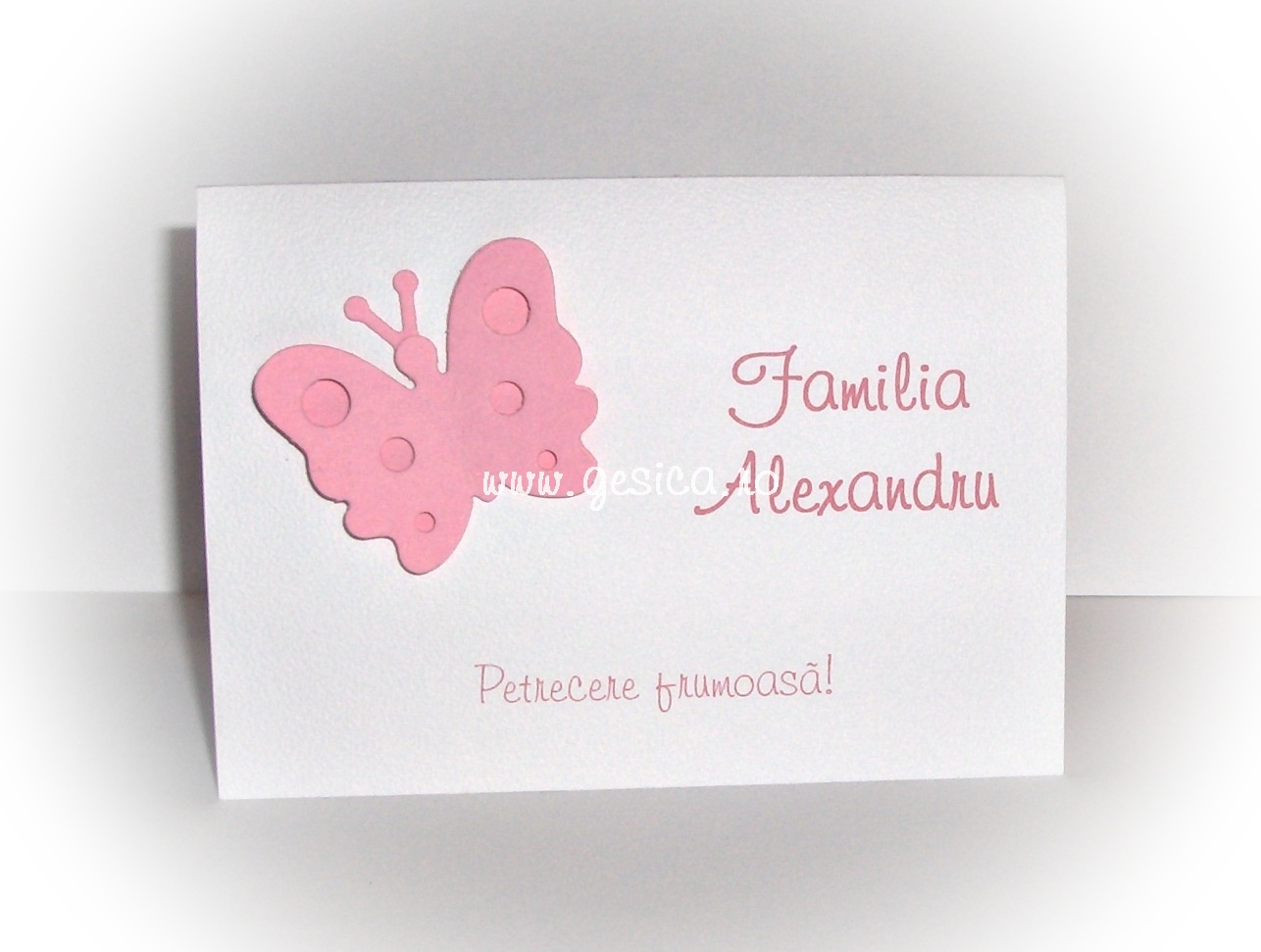 Card asezare botez/ nunta GCA01