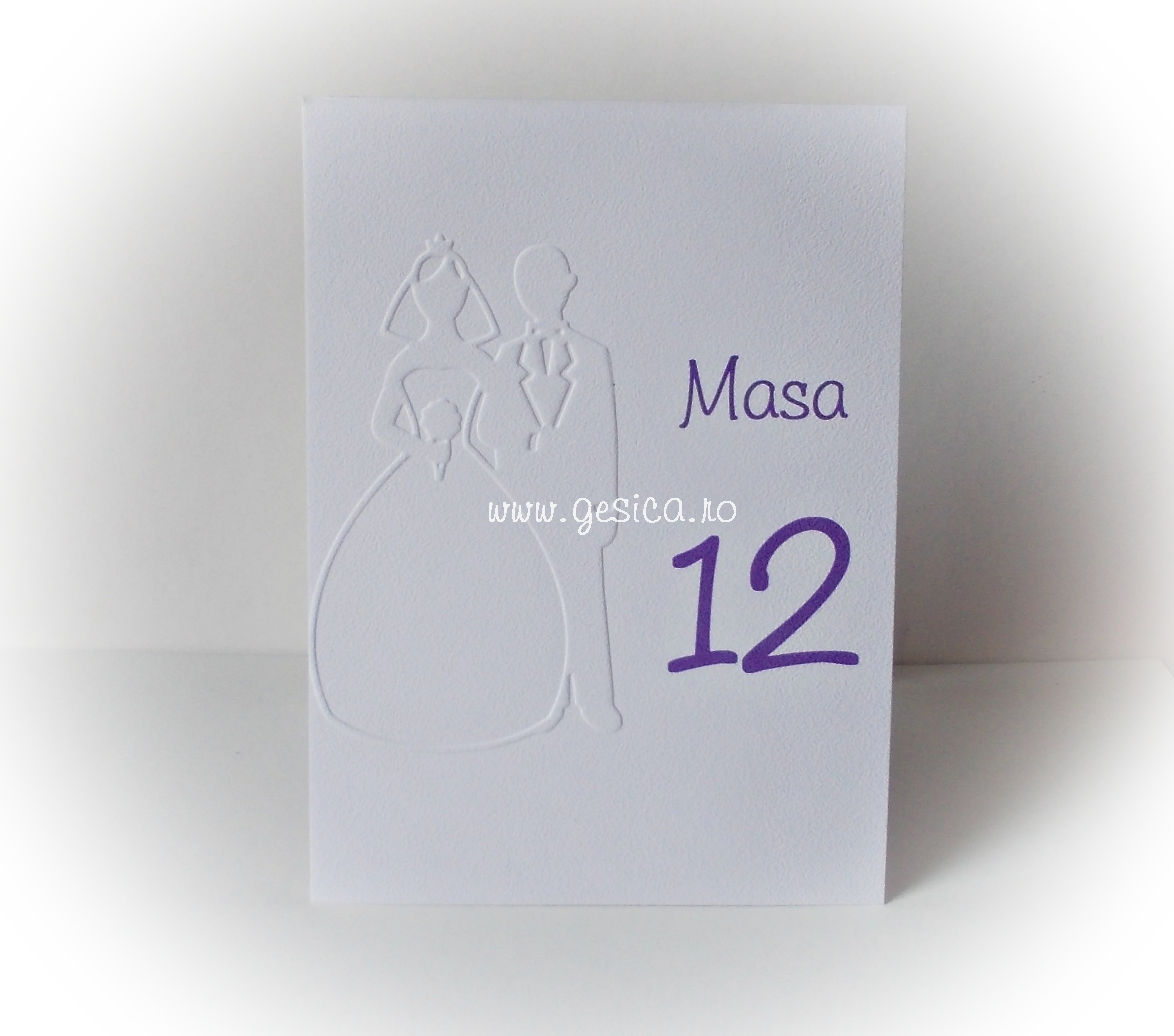 Numar masa nunta GNM10