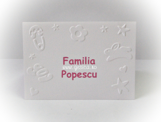 Card asezare botez CA17