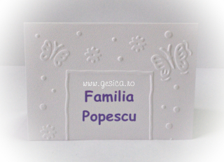 Card asezare botez/ nunta CA19