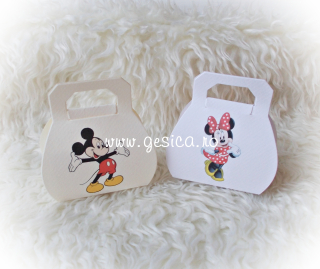 Cutie poseta Mickey/ Minnie